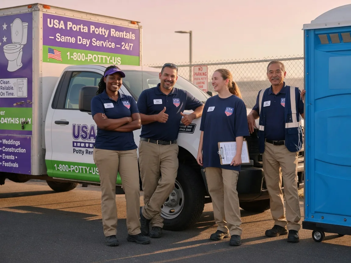 Porta Potty Rental company in Clarksboro, NJ